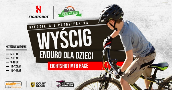 Zapoznaj się z regulaminem i zapisz dziecko na Eightshot MTB Race